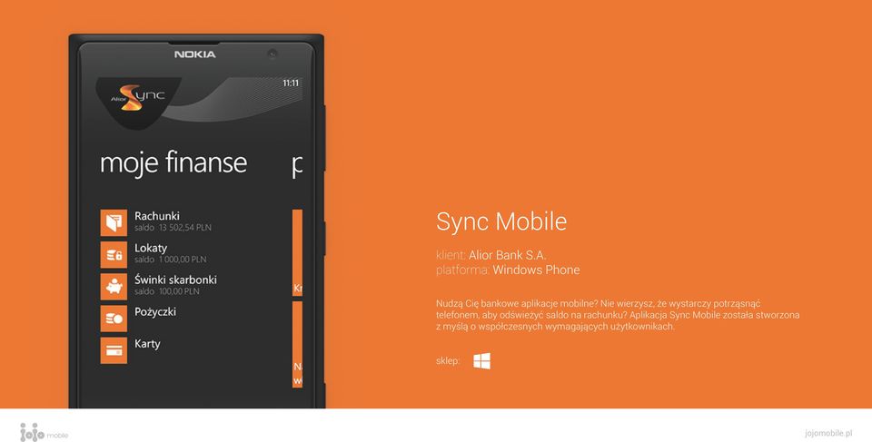 platforma: Windows Phone Nudzą Cię bankowe aplikacje mobilne?