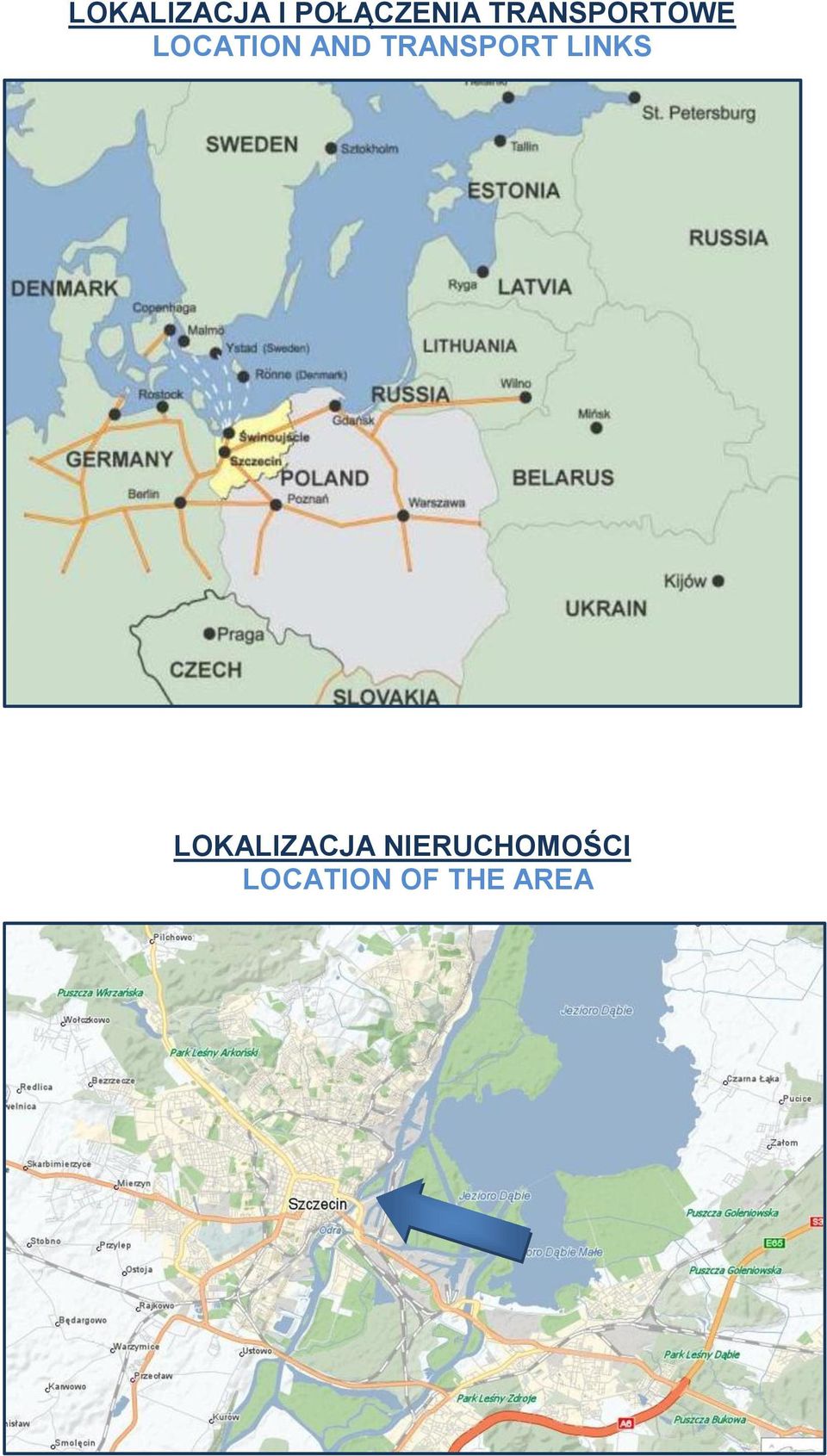 TRANSPORT LINKS LOKALIZACJA