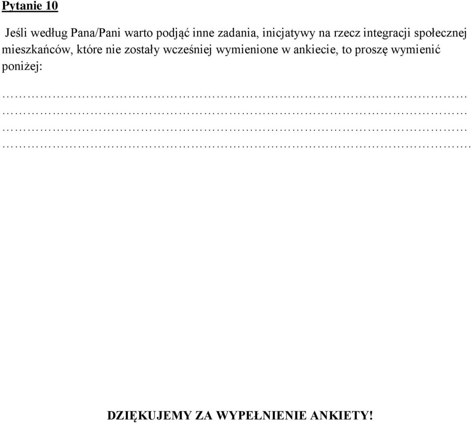 mieszkańców, które nie zostały wcześniej wymienione w