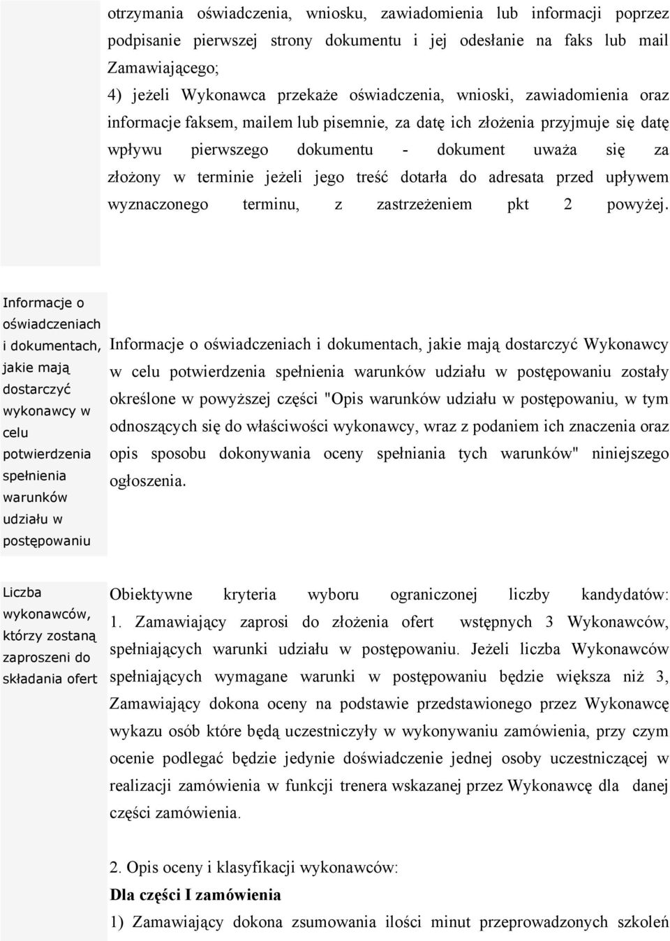 dotarła do adresata przed upływem wyznaczonego terminu, z zastrzeżeniem pkt 2 powyżej.