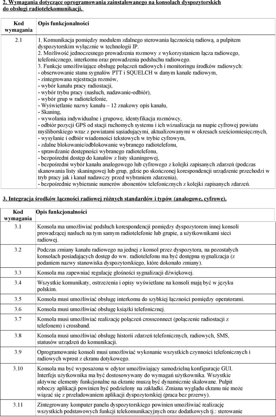 Możliwość jednoczesnego prowadzenia rozmowy z wykorzystaniem łącza radiowego, telefonicznego, interkomu oraz prowadzenia podsłuchu radiowego. 3.