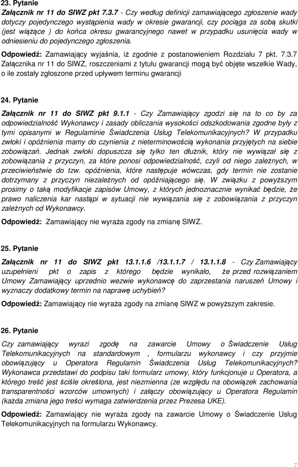 7 Załącznika nr 11