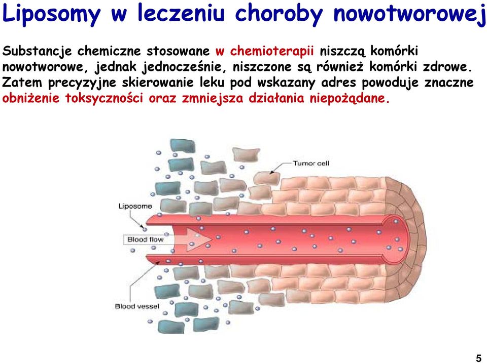 również komórki zdrowe.