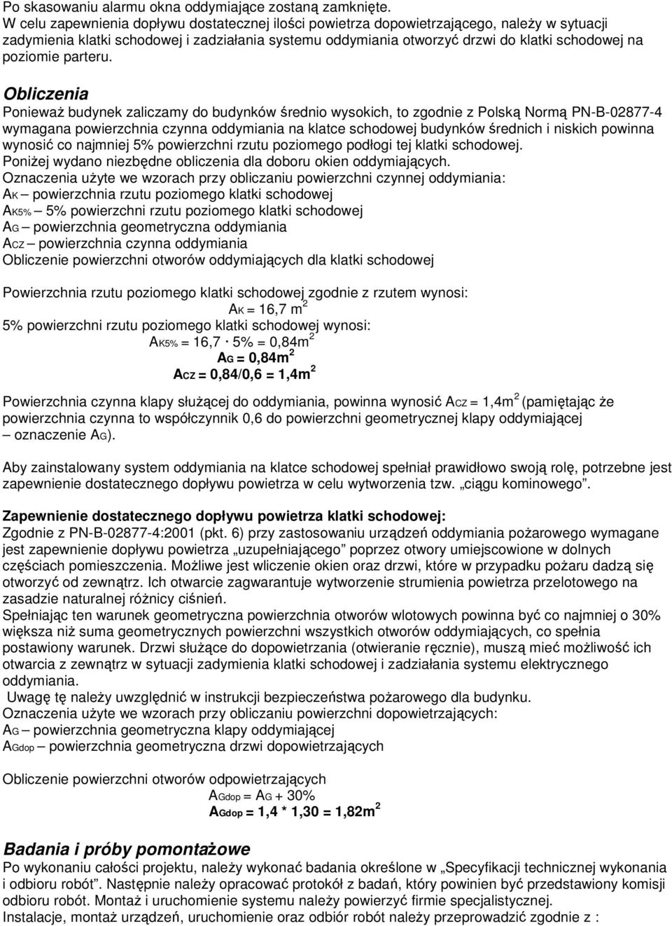 poziomie parteru.