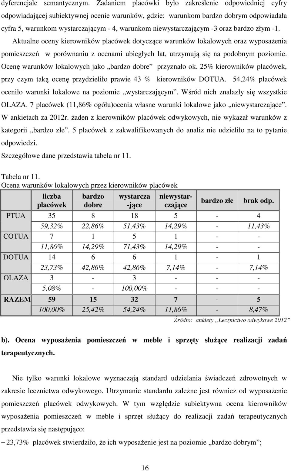 niewystarczającym -3 oraz bardzo złym -1.
