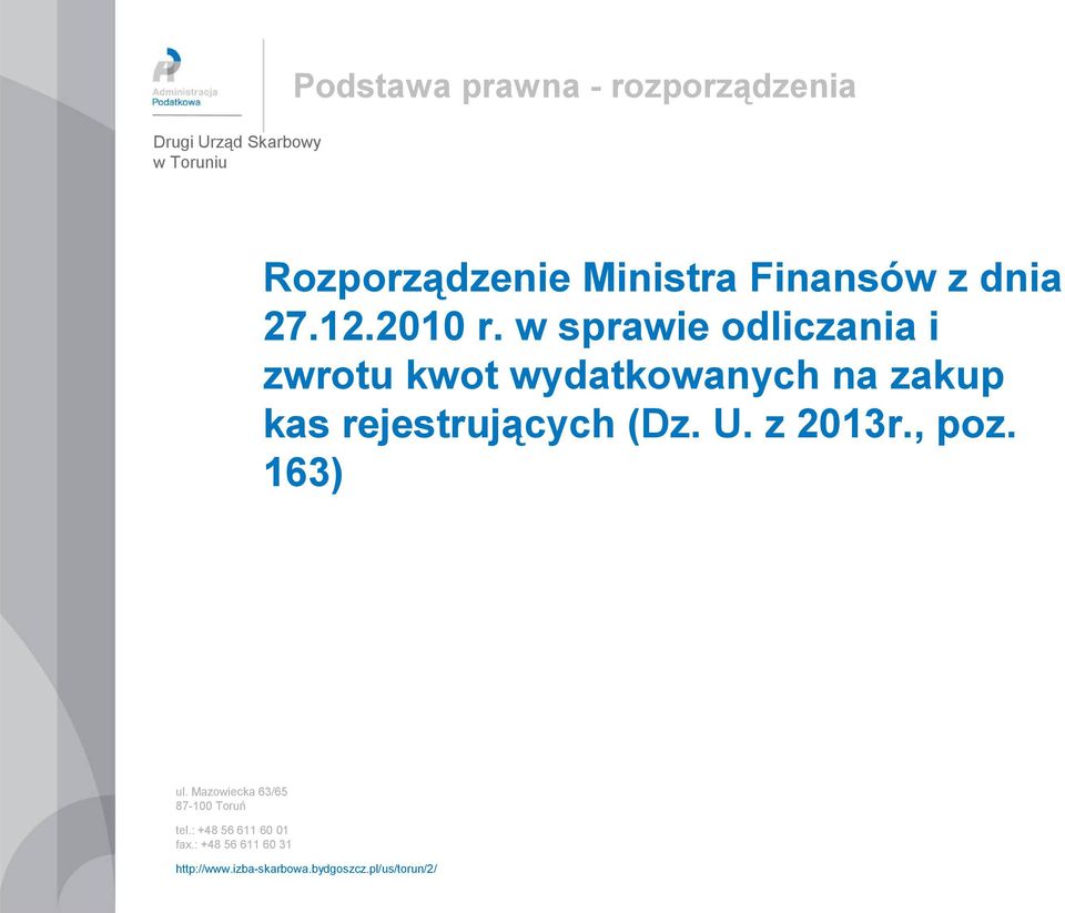 dnia 27.12.2010 r.
