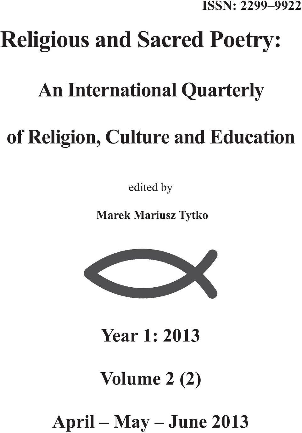 Culture and Education edited by Marek Mariusz