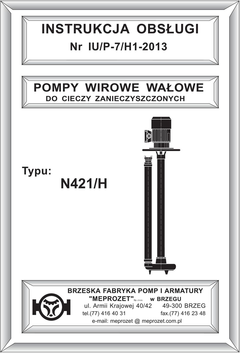 "MEPROZET" Sp. z o.o. w BRZEGU ul.