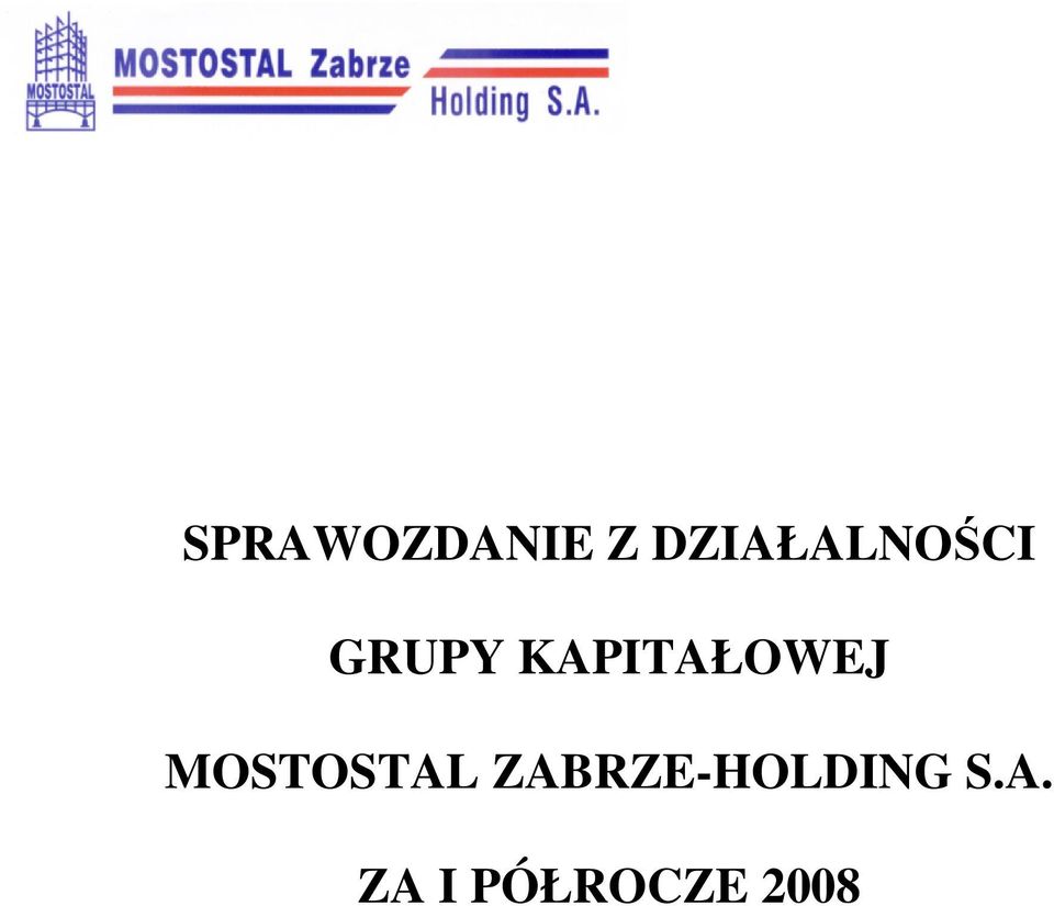 KAPITAŁOWEJ MOSTOSTAL