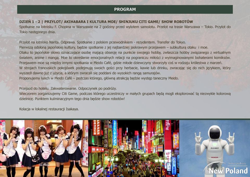 Pierwszą odsłoną japońskiej kultury, będzie spotkanie z jej najbardziej jaskrawym przejawem subkulturą otaku i moe.