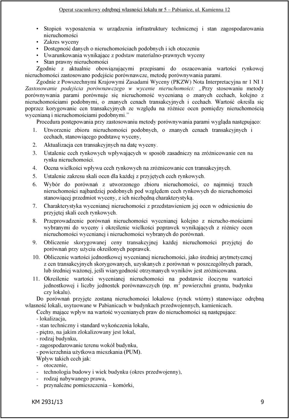 porównywania parami.