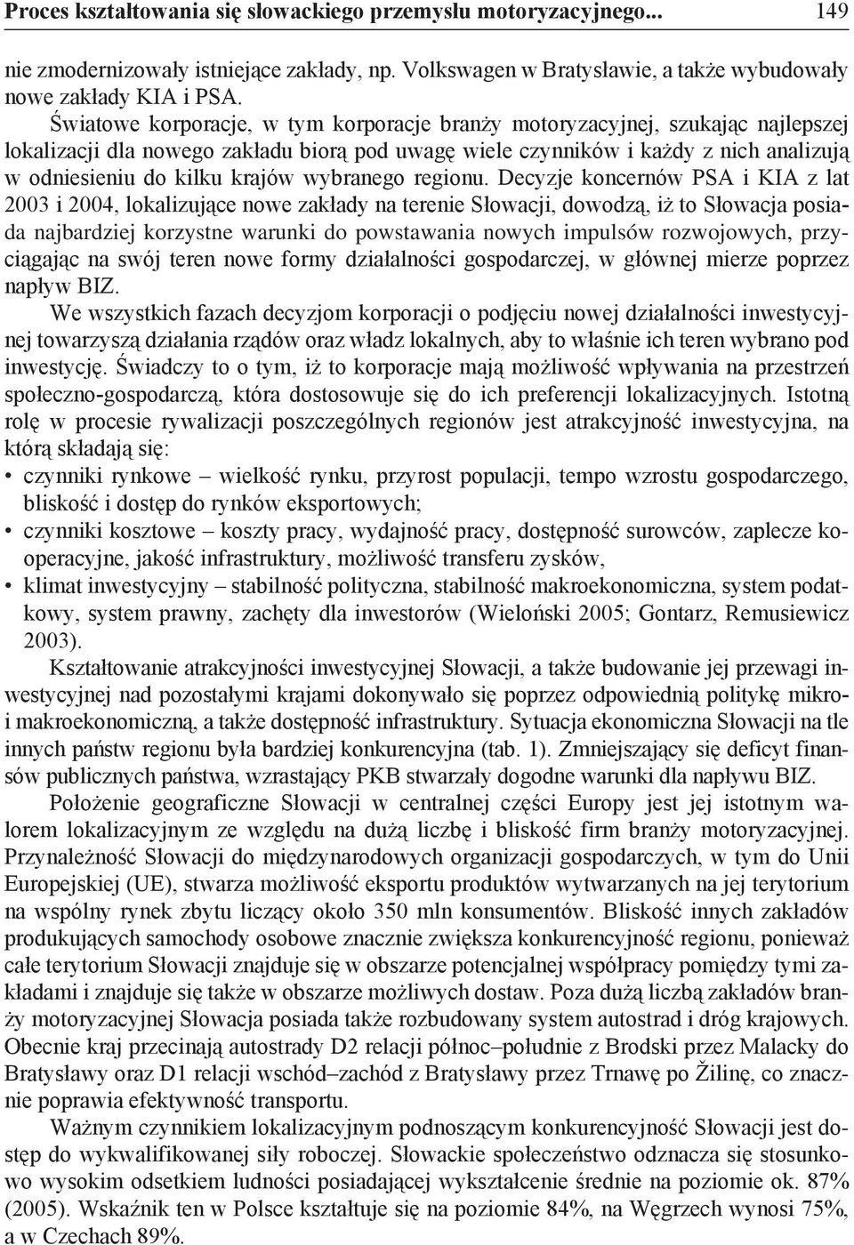 wybranego regionu.