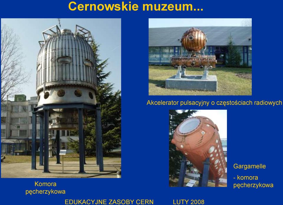 częstościach radiowych Komora