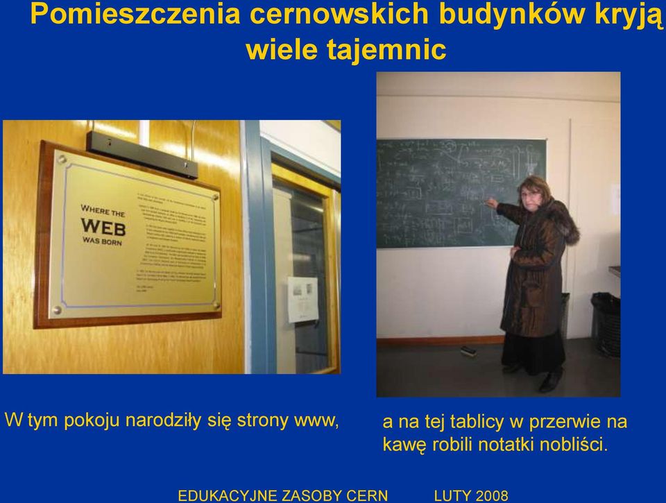 narodziły się strony www, a na tej