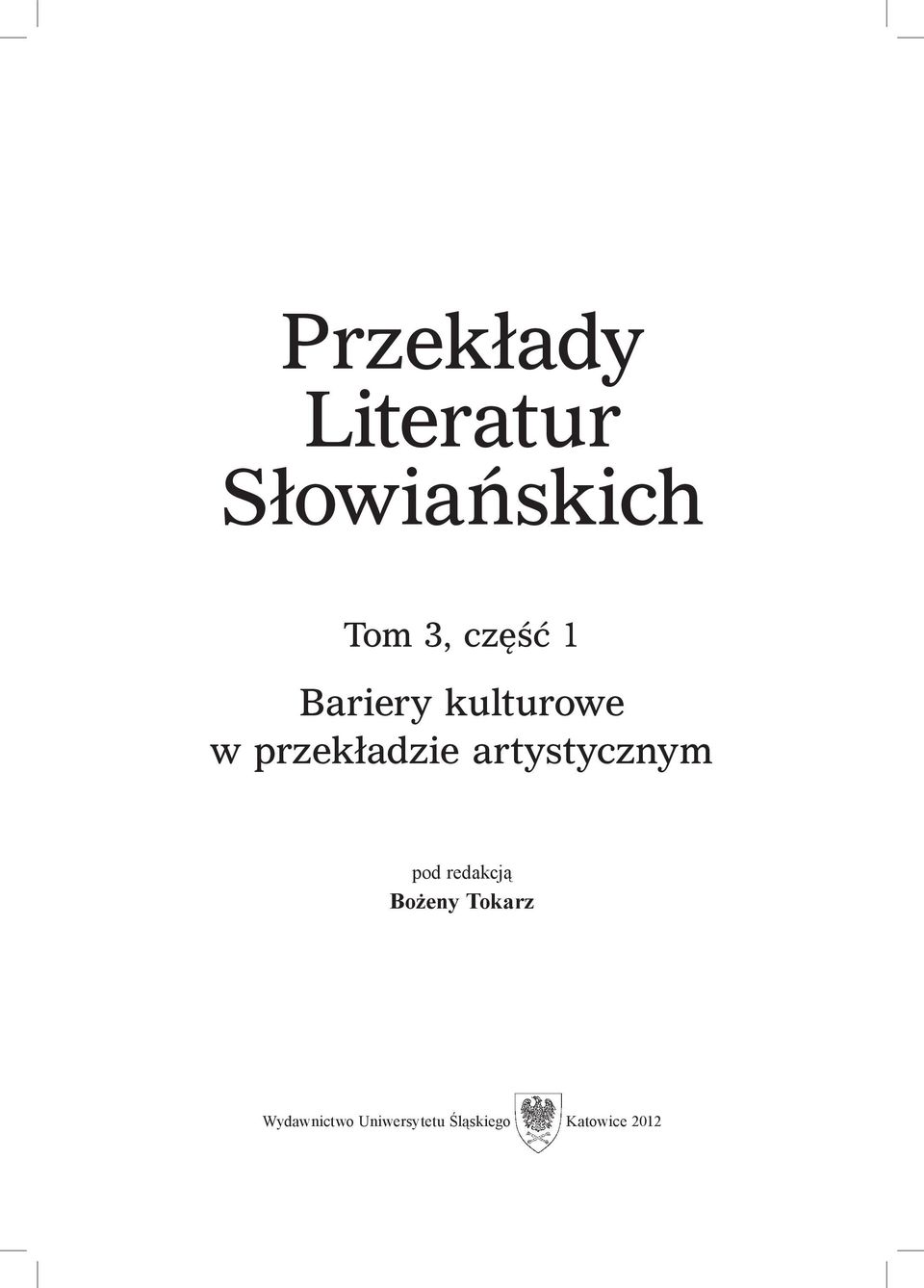artystycznym pod redakcją Bożeny Tokarz