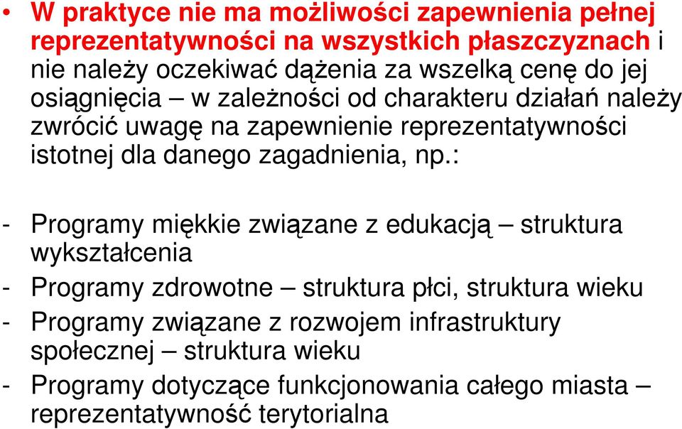 zagadnienia, np.