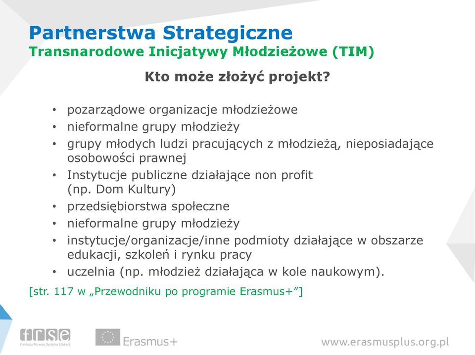 prawnej Instytucje publiczne działające non profit (np.