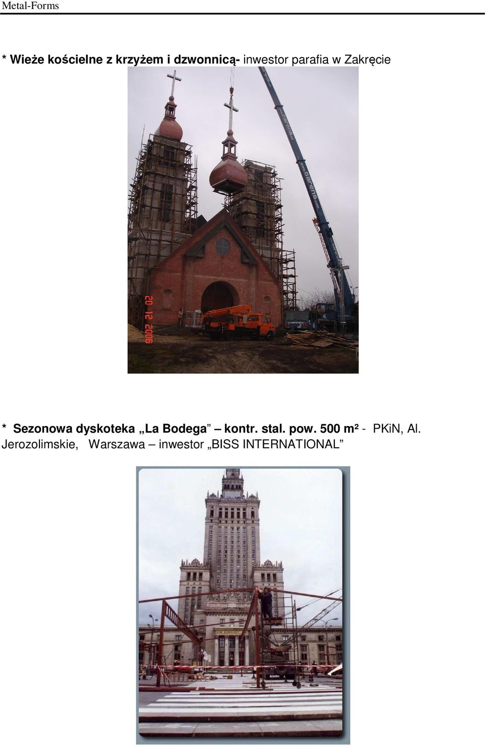 dyskoteka La Bodega kontr. stal. pow.