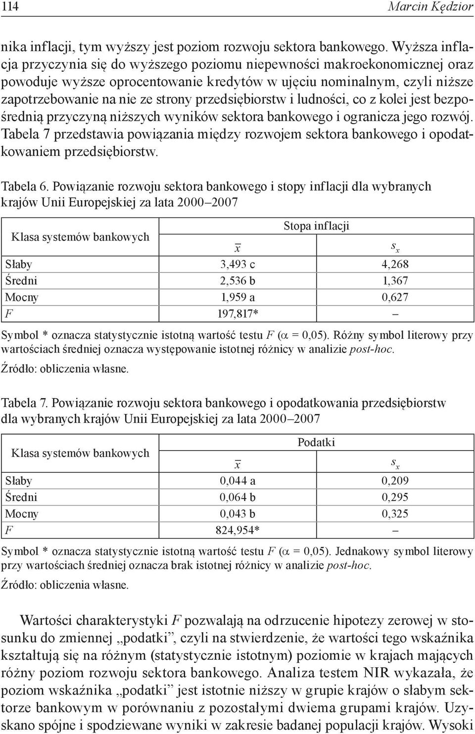 przedsiębiorstw i ludności, co z kolei jest bezpośrednią przyczyną niższych wyników sektora bankowego i ogranicza jego rozwój.