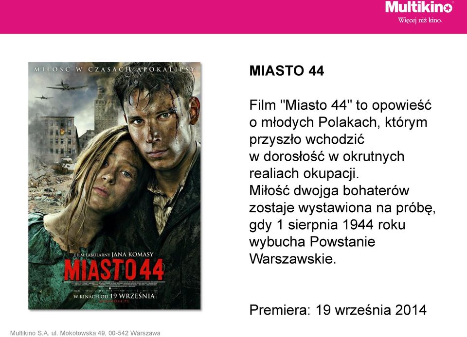 Miłość dwojga bohaterów zostaje wystawiona na próbę, gdy 1
