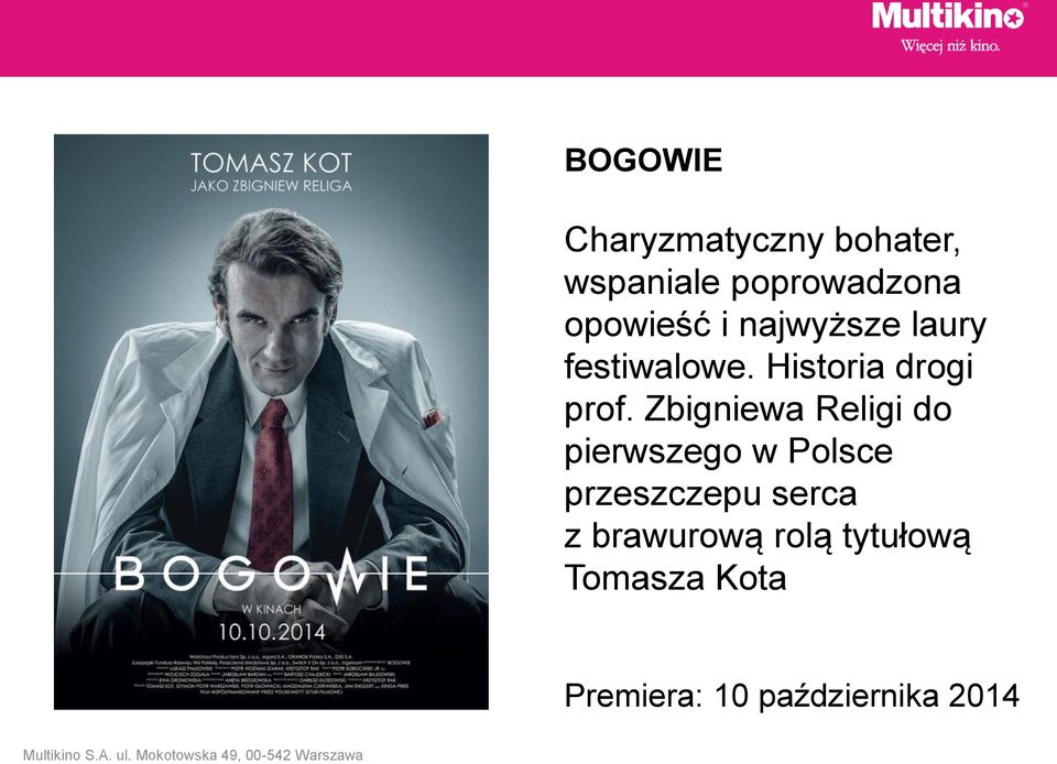 Zbigniewa Religi do pierwszego w Polsce przeszczepu serca z