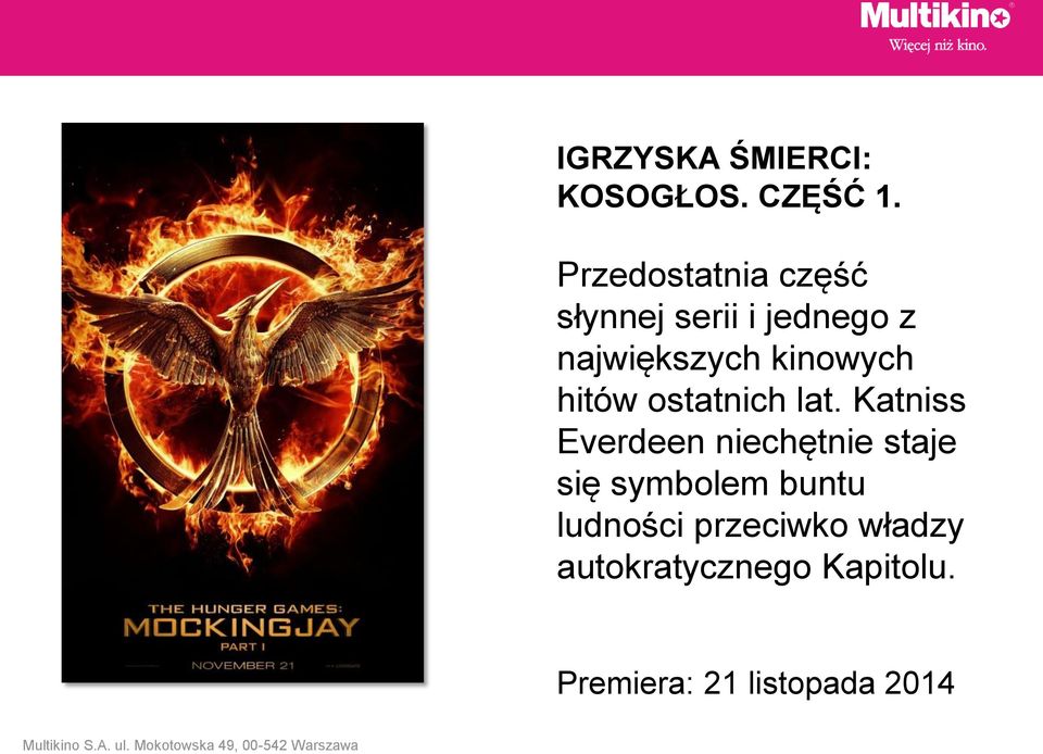 kinowych hitów ostatnich lat.
