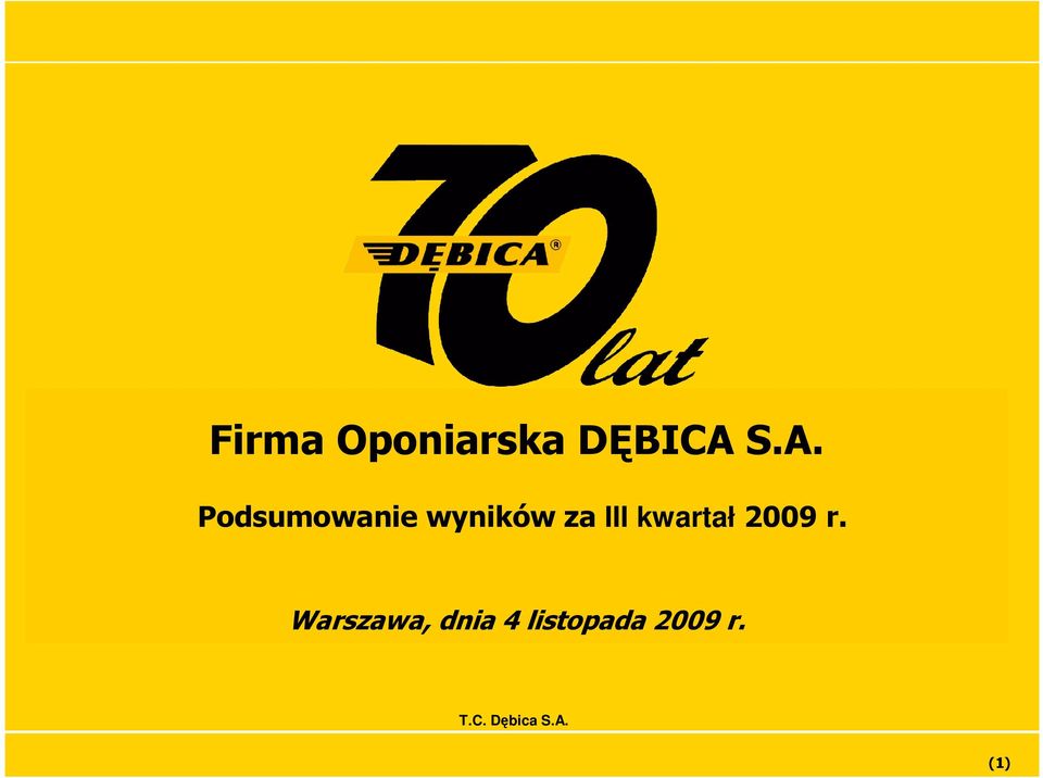 kwartał 2009 r.