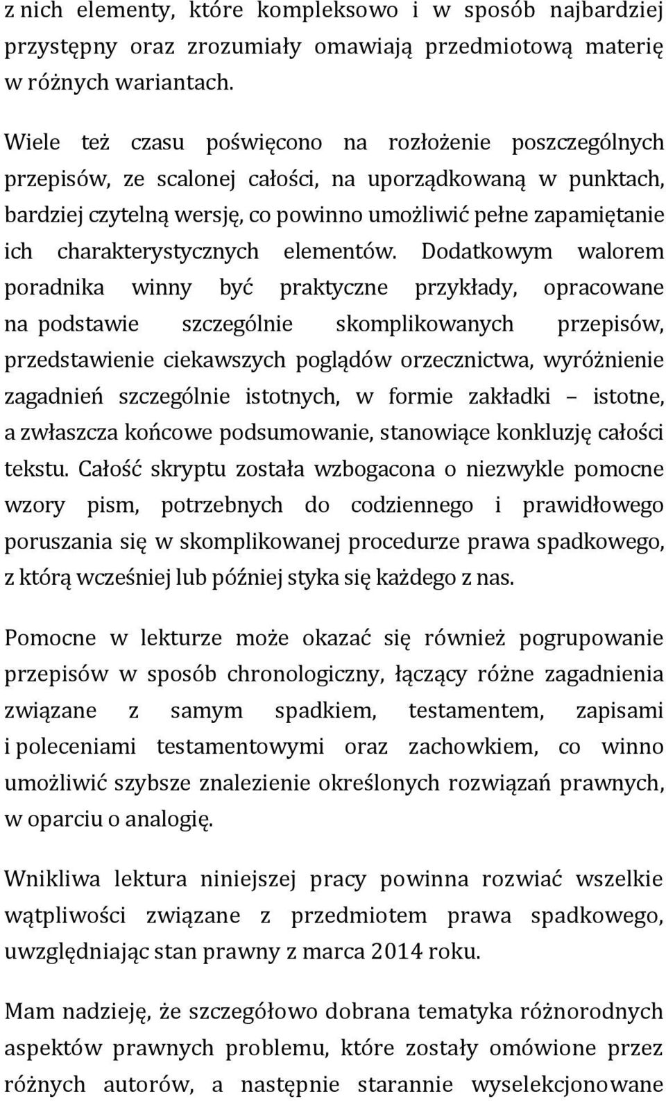 charakterystycznych elementów.