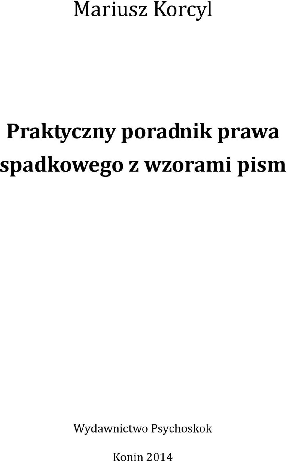 prawa spadkowego z