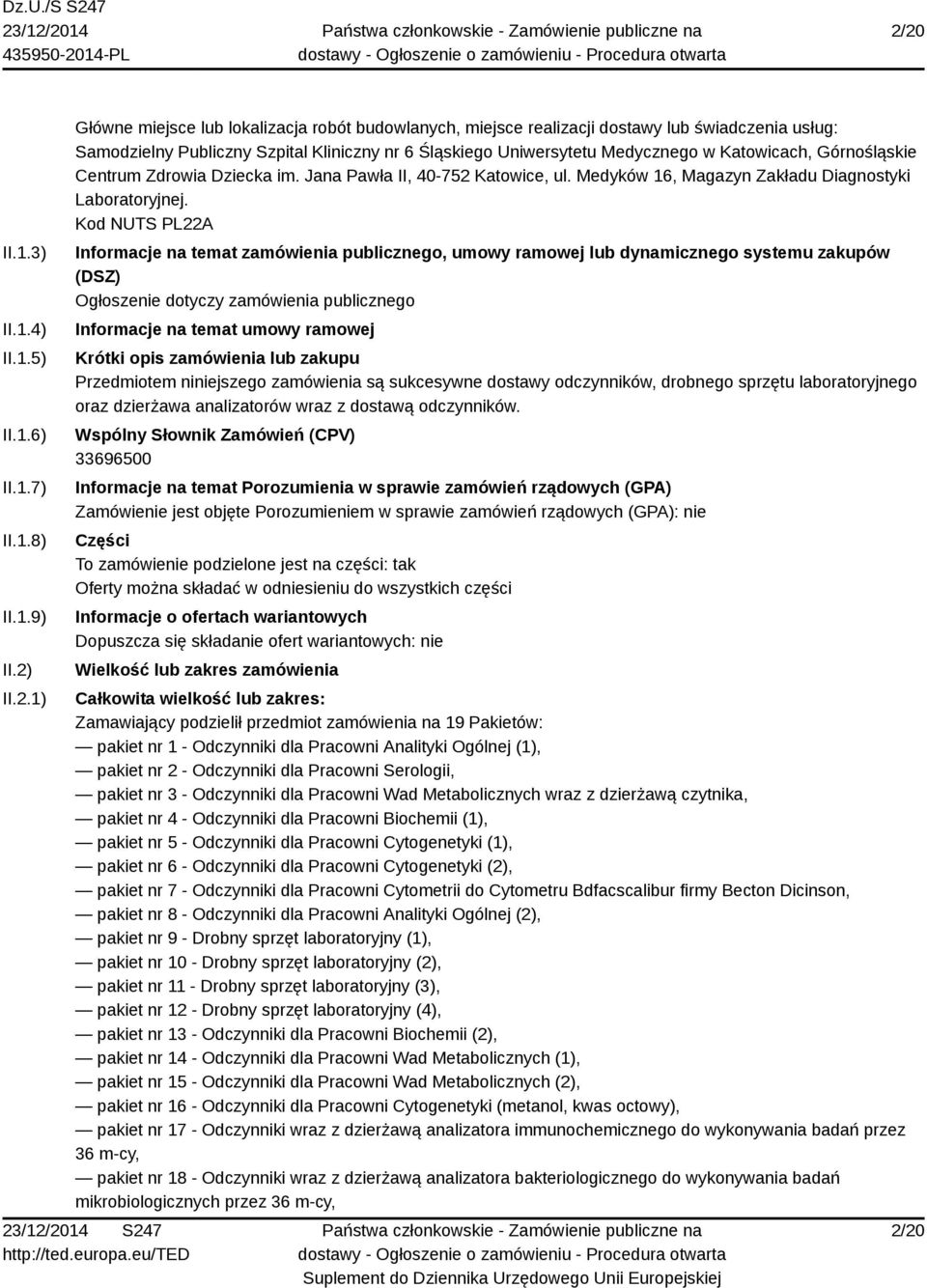 Medyków 16, Magazyn Zakładu Diagnostyki Laboratoryjnej.