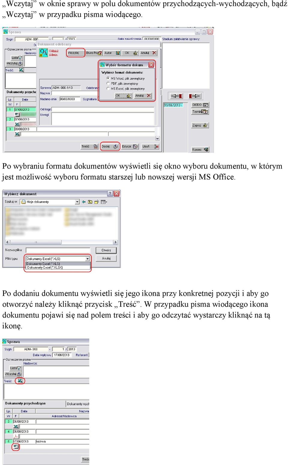 nowszej wersji MS Office.