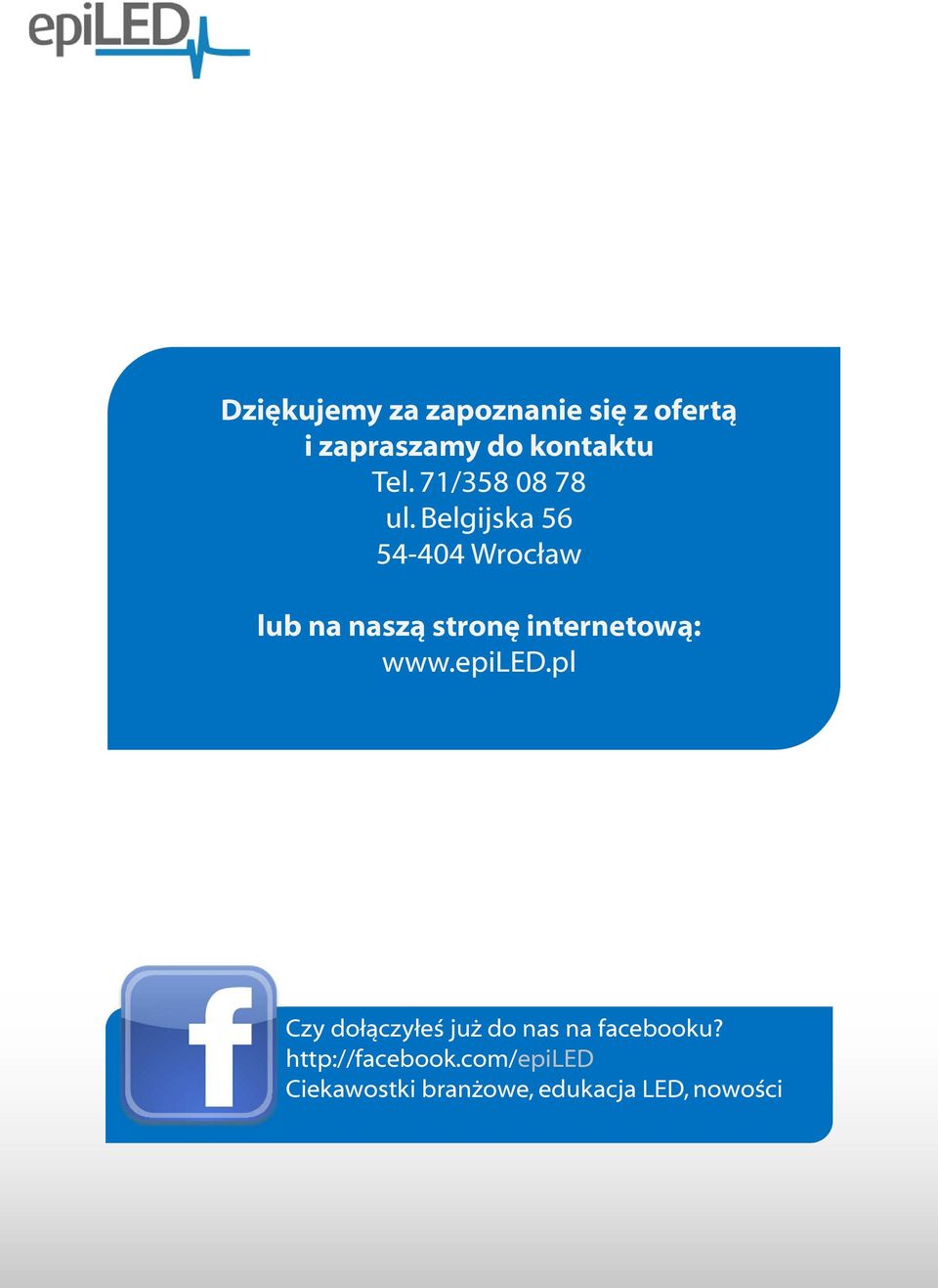 .pl Czy dołączyłeś już do nas na facebooku? http://facebook.