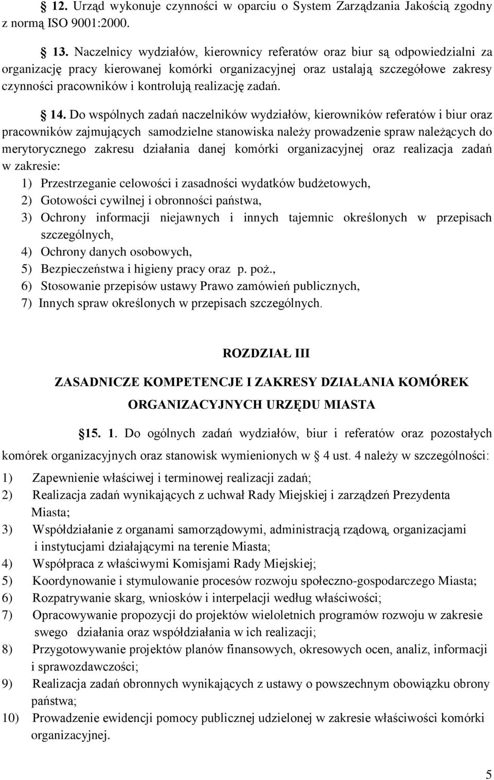 realizację zadań. 14.