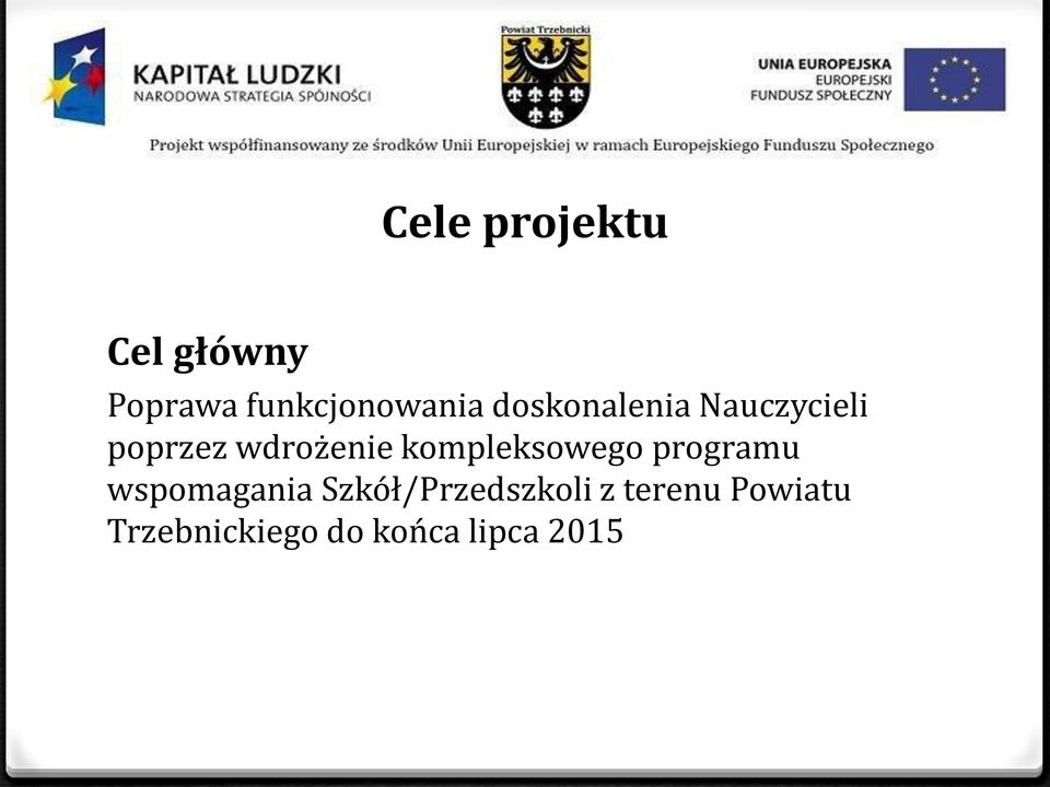 kompleksowego programu wspomagania