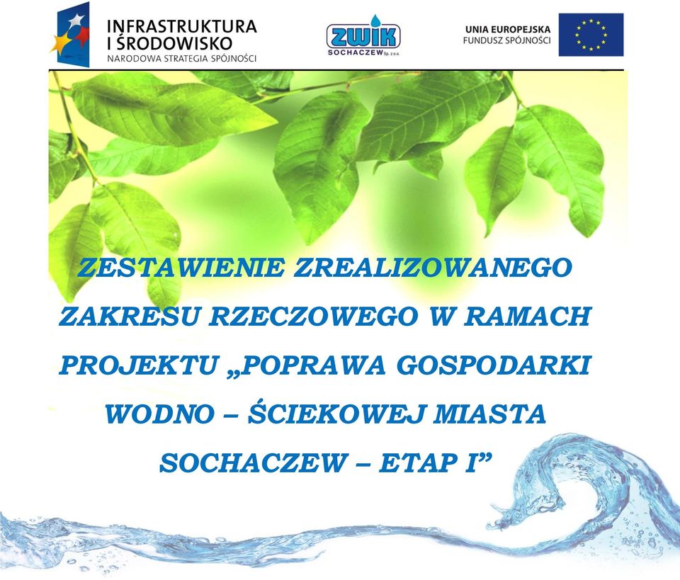 PROJEKTU POPRAWA GOSPODARKI