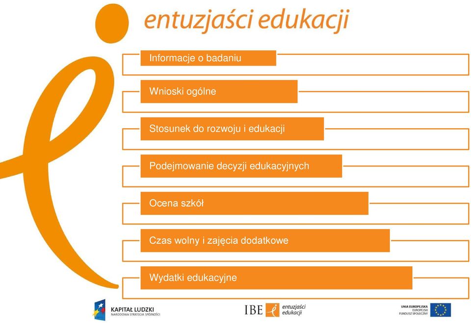 Podejmowanie decyzji edukacyjnych Ocena