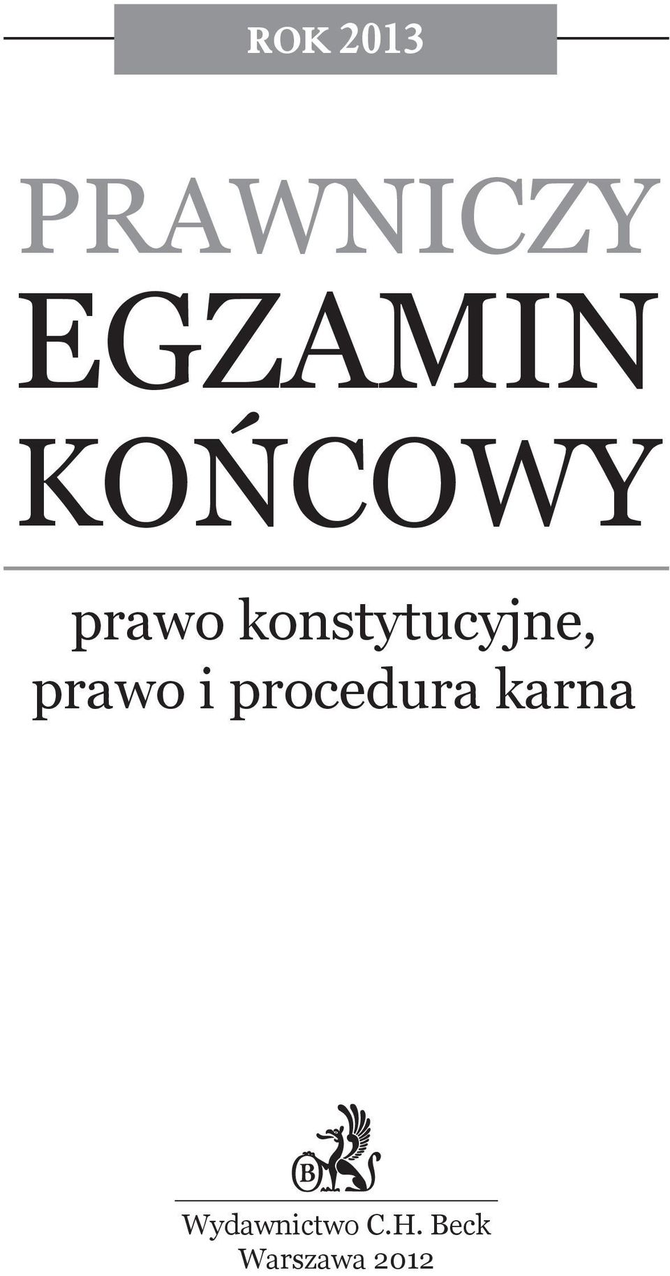 prawo i procedura karna