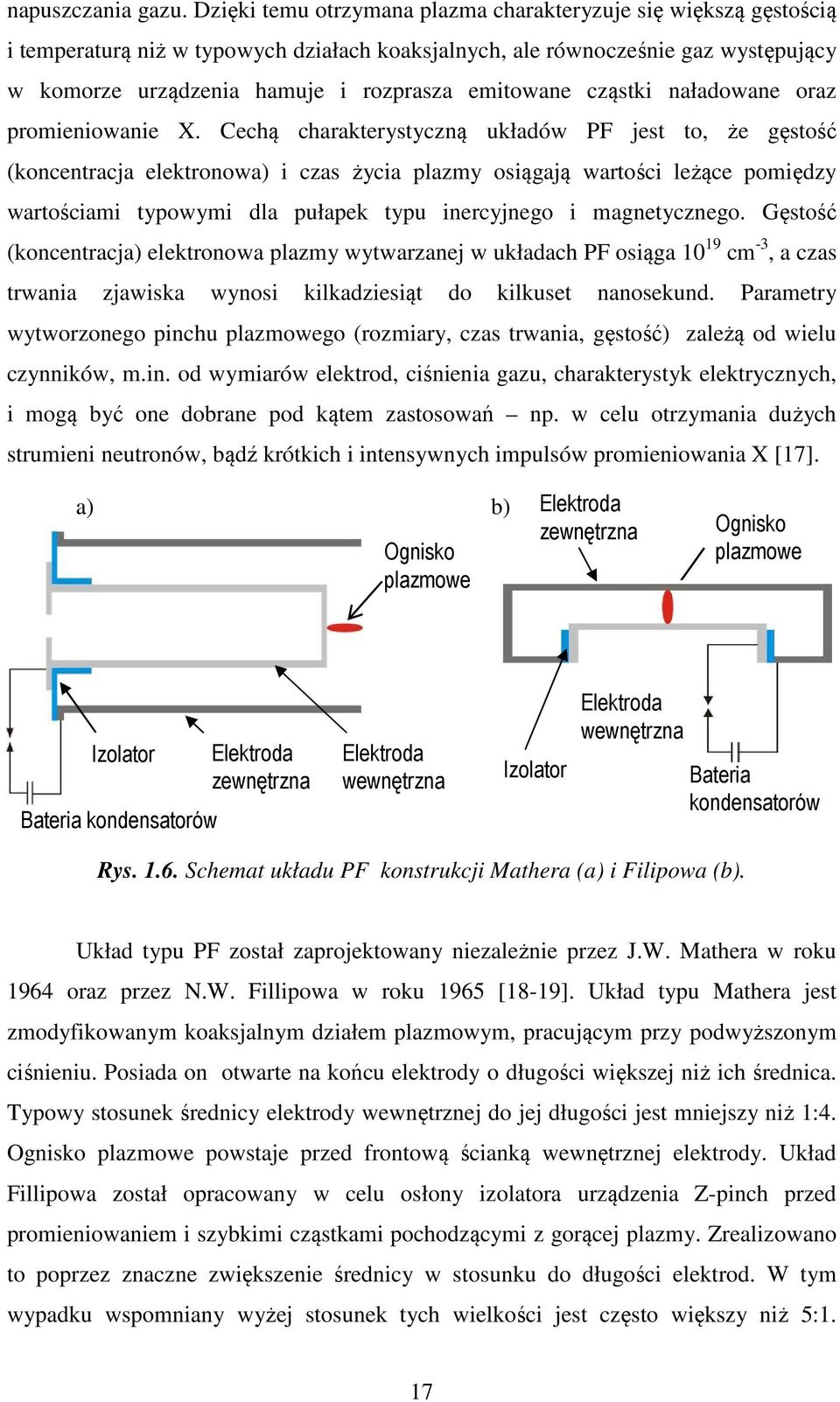 emitowane cząstki naładowane oraz promieniowanie X.