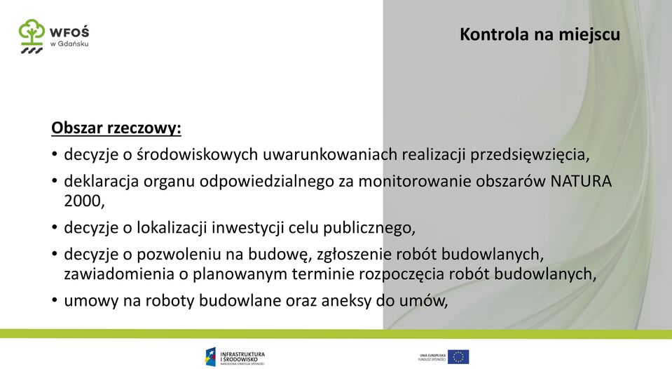 celu publicznego, decyzje o pozwoleniu na budowę, zgłoszenie robót budowlanych, zawiadomienia o
