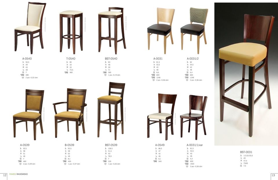 A-05 A-0031/1/var 92,5 58 51 7 0 2 pcs~0,39 cbm 92,5 58 63 8,1 400 1 pcs~0,37 cbm 106,5 51,5 78,5