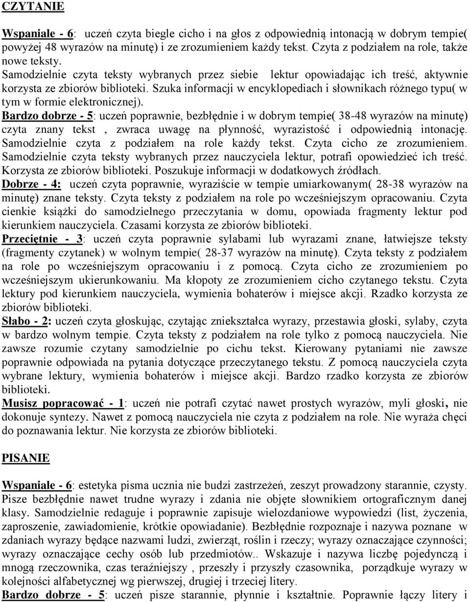 Szuka informacji w encyklopediach i słownikach różnego typu( w tym w formie elektronicznej).