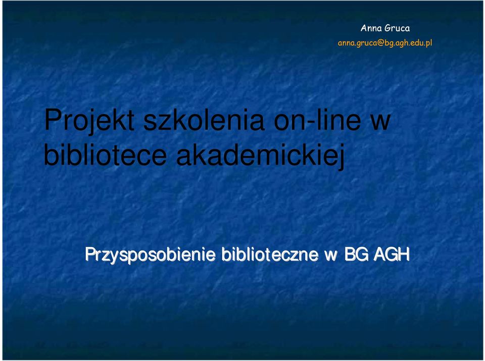 on-line w bibliotece