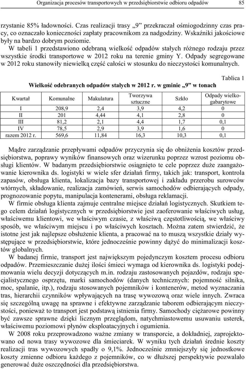 2,4 3,9 4,2 0 II 201 4,44 4,1 2,8 0 III 81,2 2,1 4,4 1,7 0,1 IV 78,5 2,9 3,9 1,6 0 razem 2012 r.