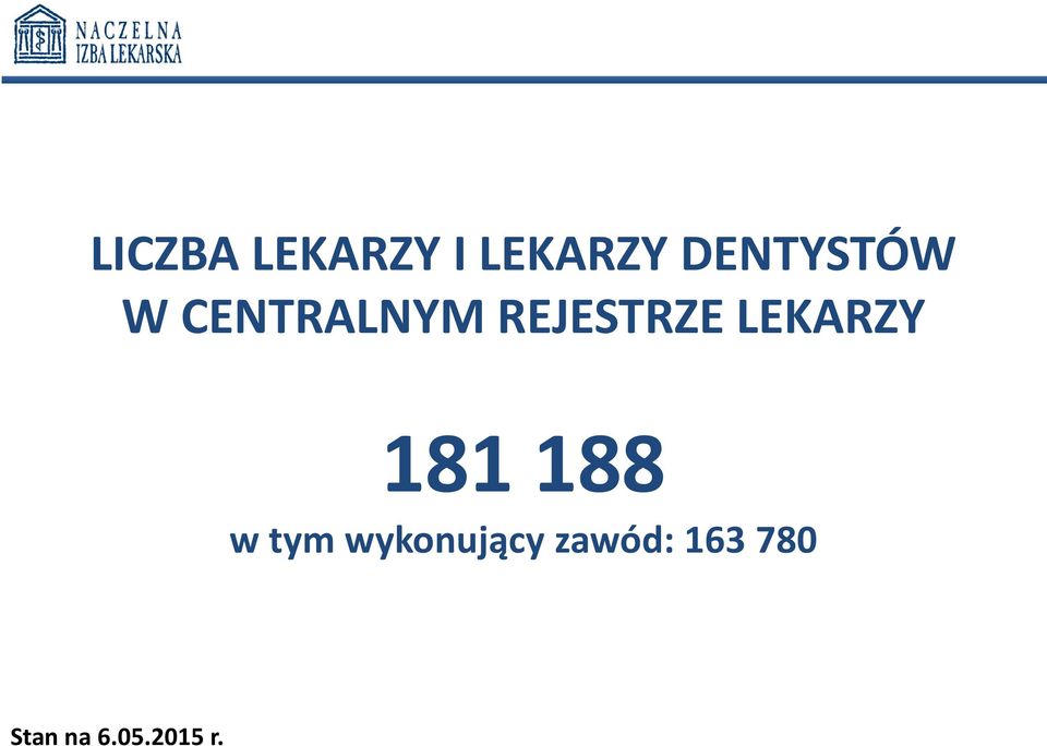 REJESTRZE LEKARZY 181 188 w tym