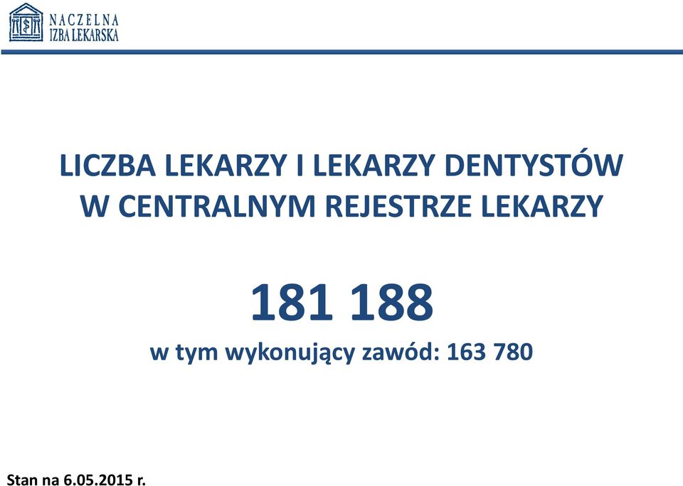 REJESTRZE LEKARZY 181 188 w tym