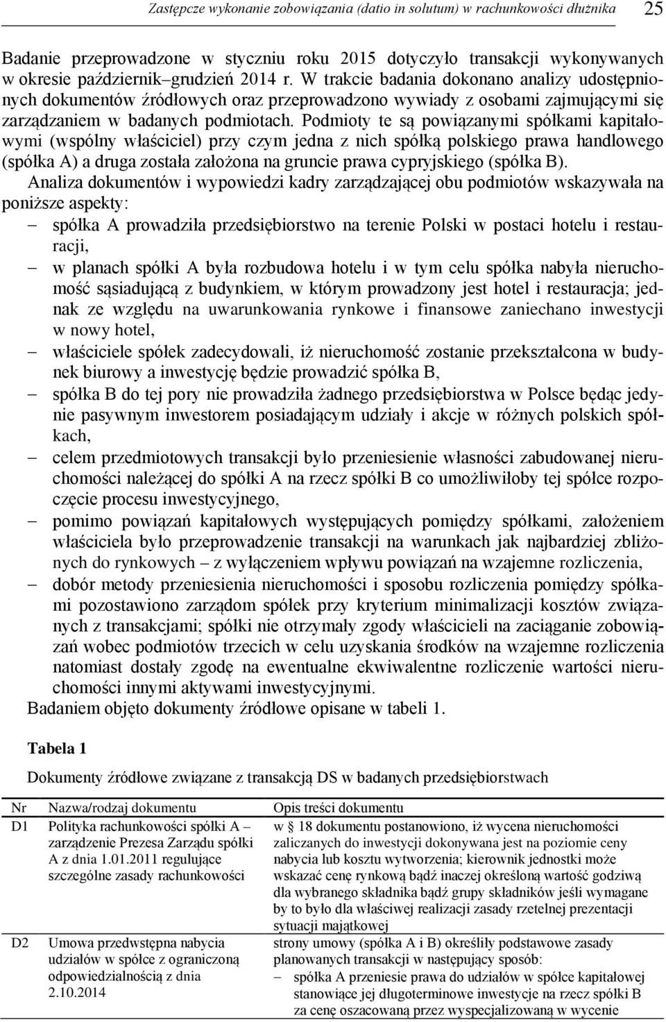 Podmioty te są powiązanymi spółkami kapitałowymi (wspólny właściciel) przy czym jedna z nich spółką polskiego prawa handlowego (spółka A) a druga została założona na gruncie prawa cypryjskiego