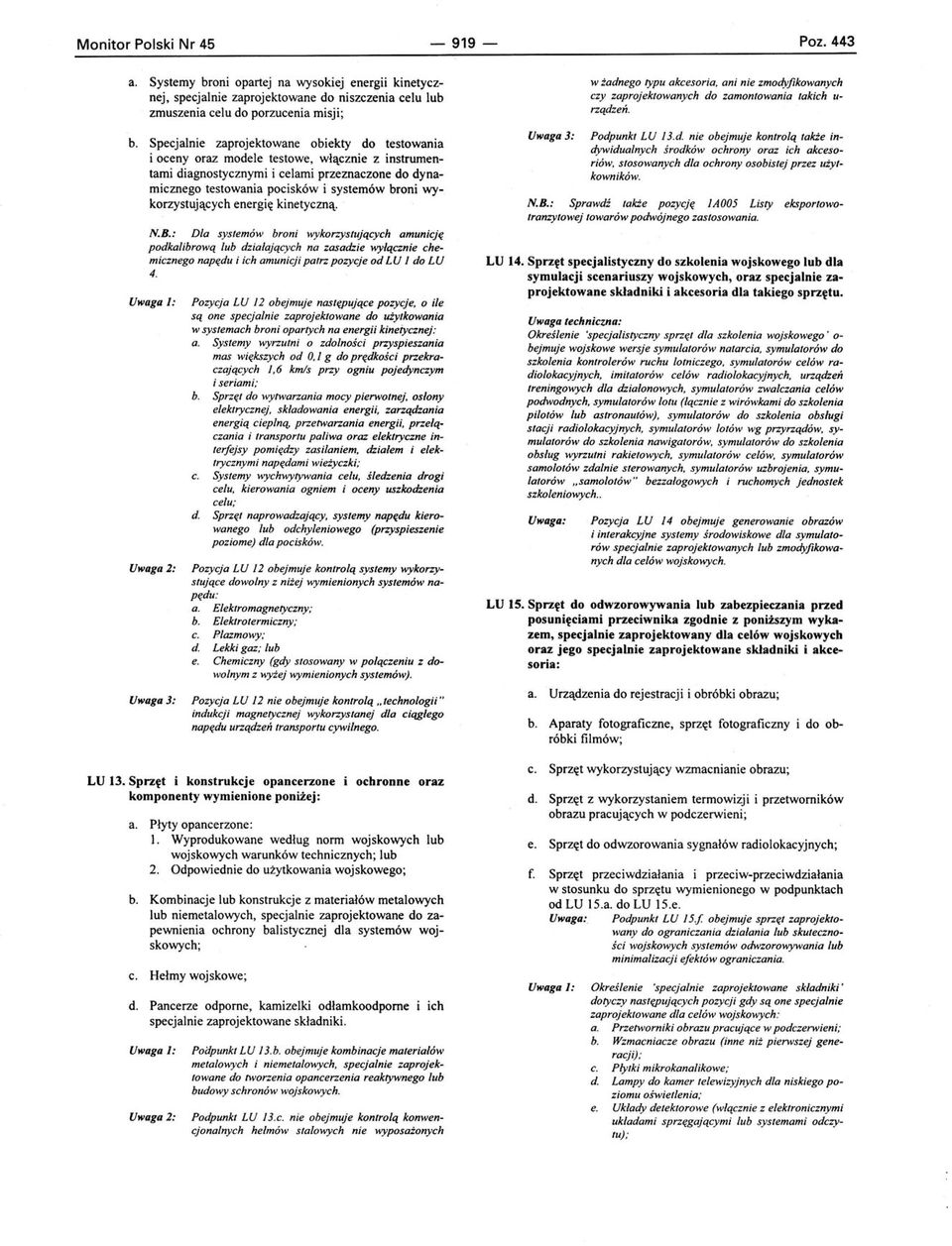 wykorzystujących energię kinetyczną. N.B.