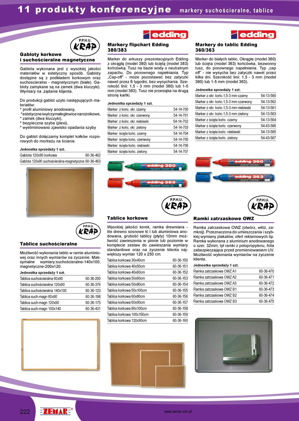 Do produkcji gablot użyto następujących materiałów: * profil aluminiowy anodowany, * estetyczne i wytrzymałe głowice narożnikowe, * zamek (dwa kluczyki), * bezpieczna szyba (plexi), * wyeliminowano