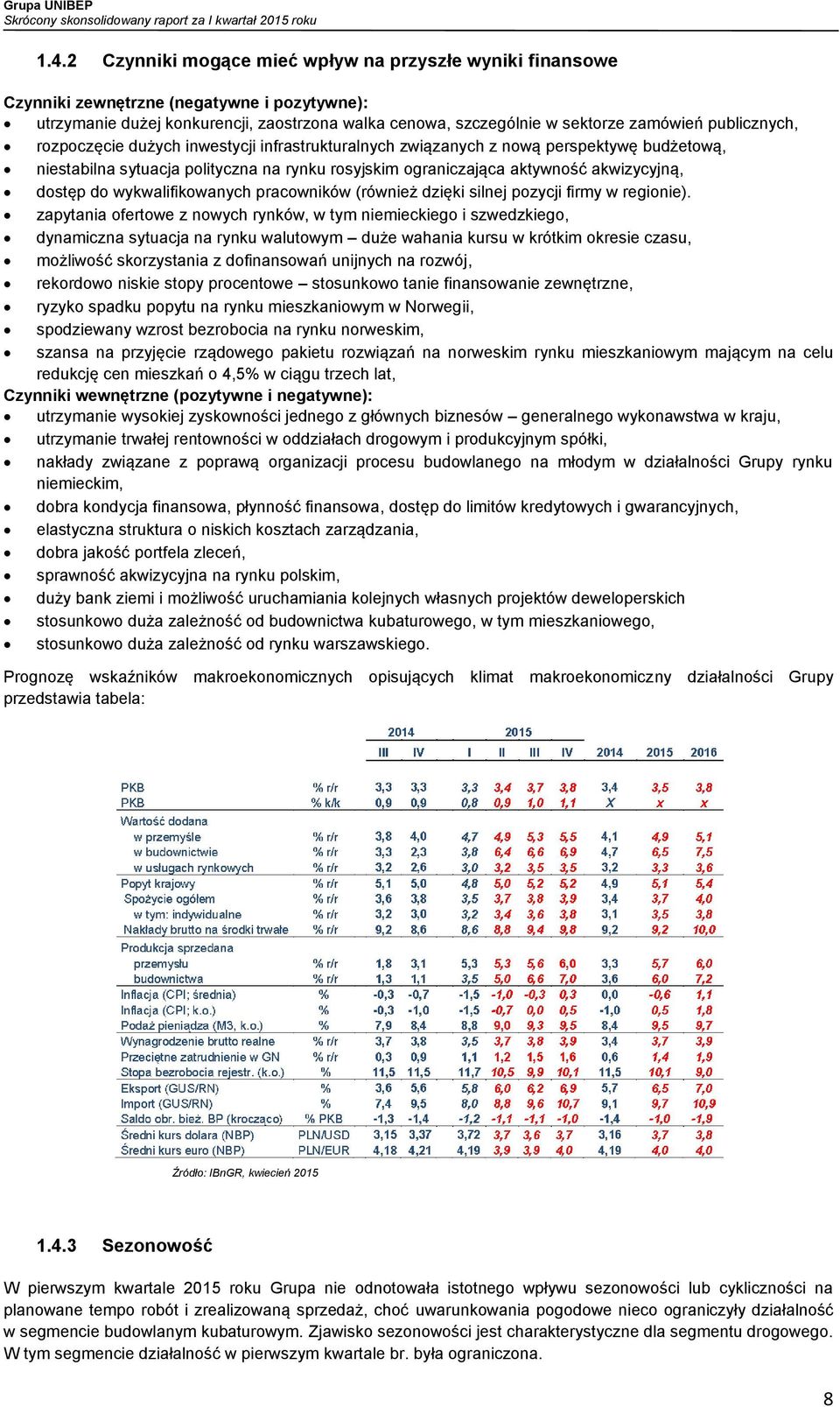 do wykwalifikowanych pracowników (również dzięki silnej pozycji firmy w regionie).