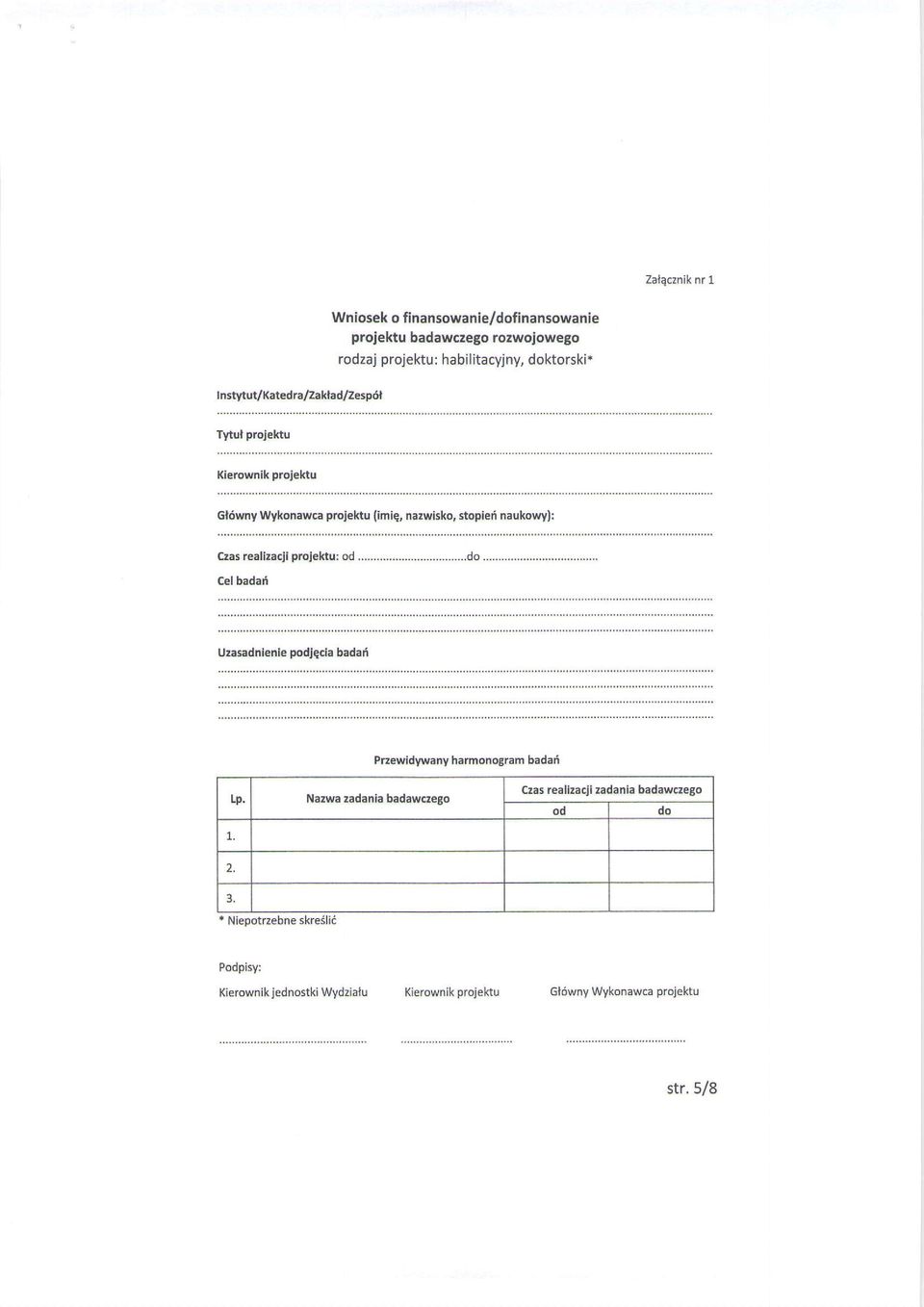 prclektr {imie, n.urrlslo, stopiei naukowy}: eas r alir.